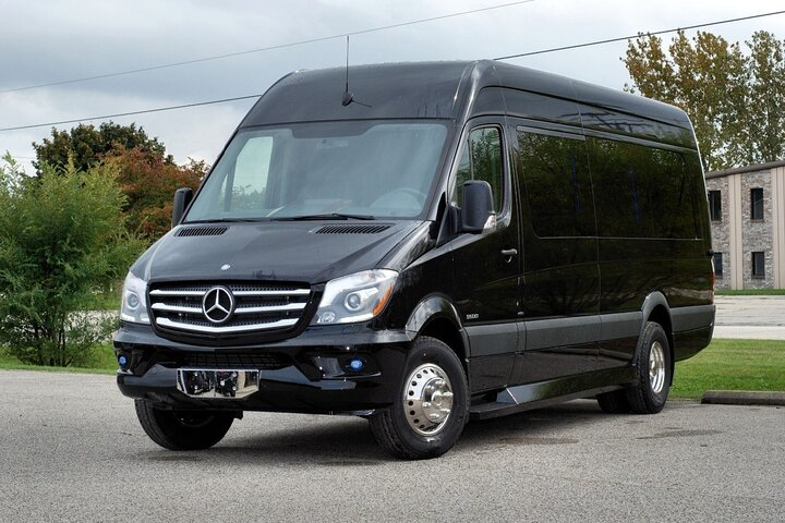 One of our various Mercedes Sprinters.